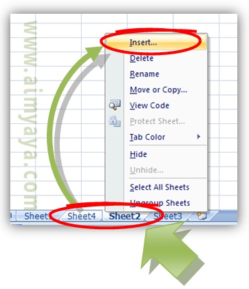 Worksheet merupakan daerah kita menyimpan dan mengolah data di microsoft excel Cara Menambah Sheet di Ms Excel